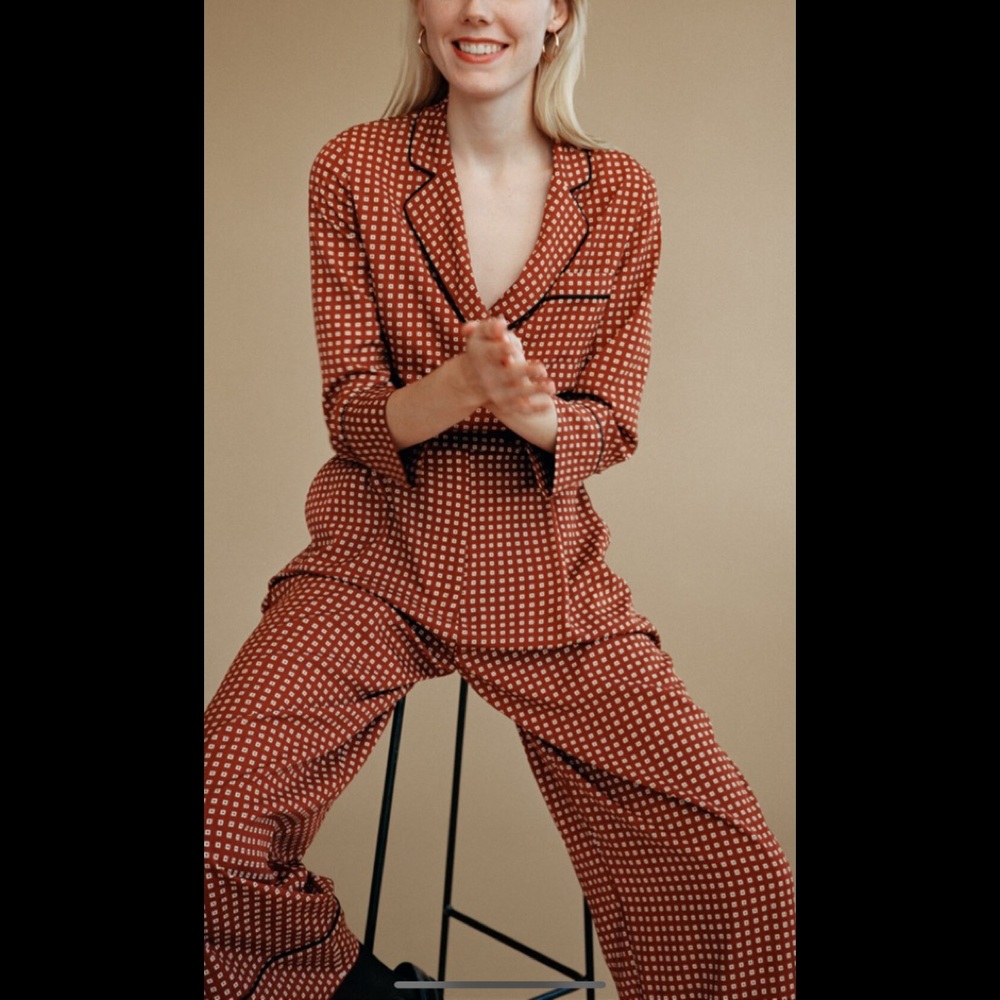 Zara long Print jumpsuit